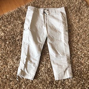 Eddie Bauer adventurer cropped pants 14 NWT